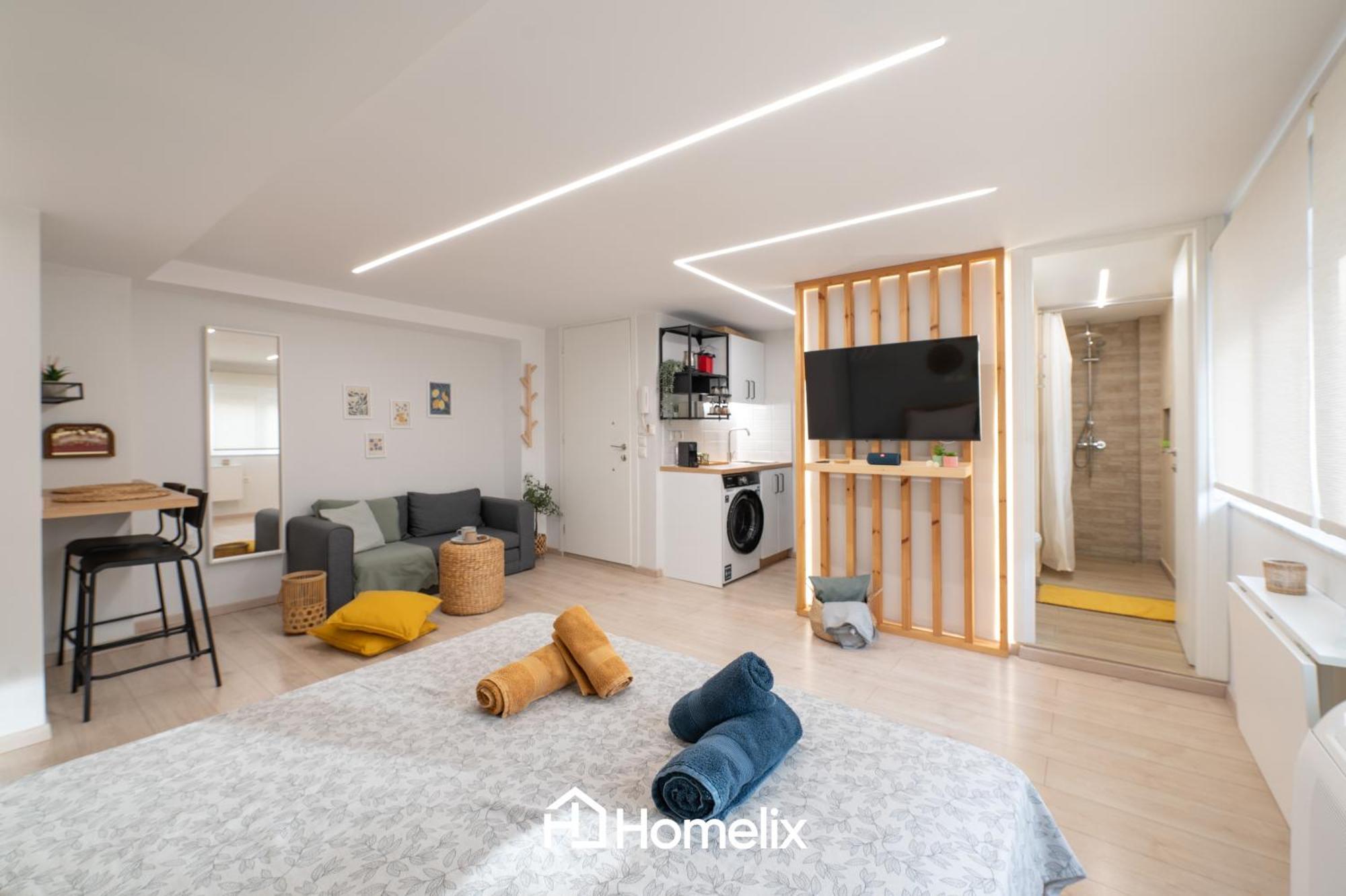 Roomaki - New & Stylish Studio In The Center With Parking Chalkís Exterior foto